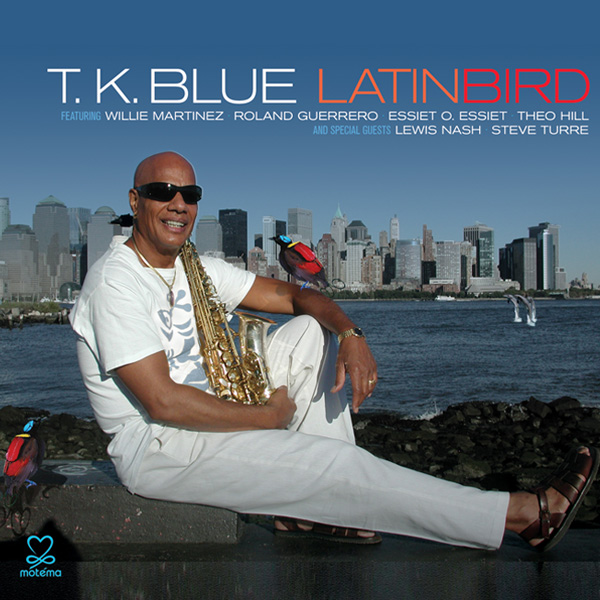 T K BLUE (TALIB KIBWE) - Latin Bird cover 