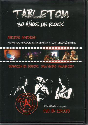 TABLETOM - 30 Años De Rock cover 