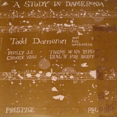TADD DAMERON - Study In Dameronia cover 