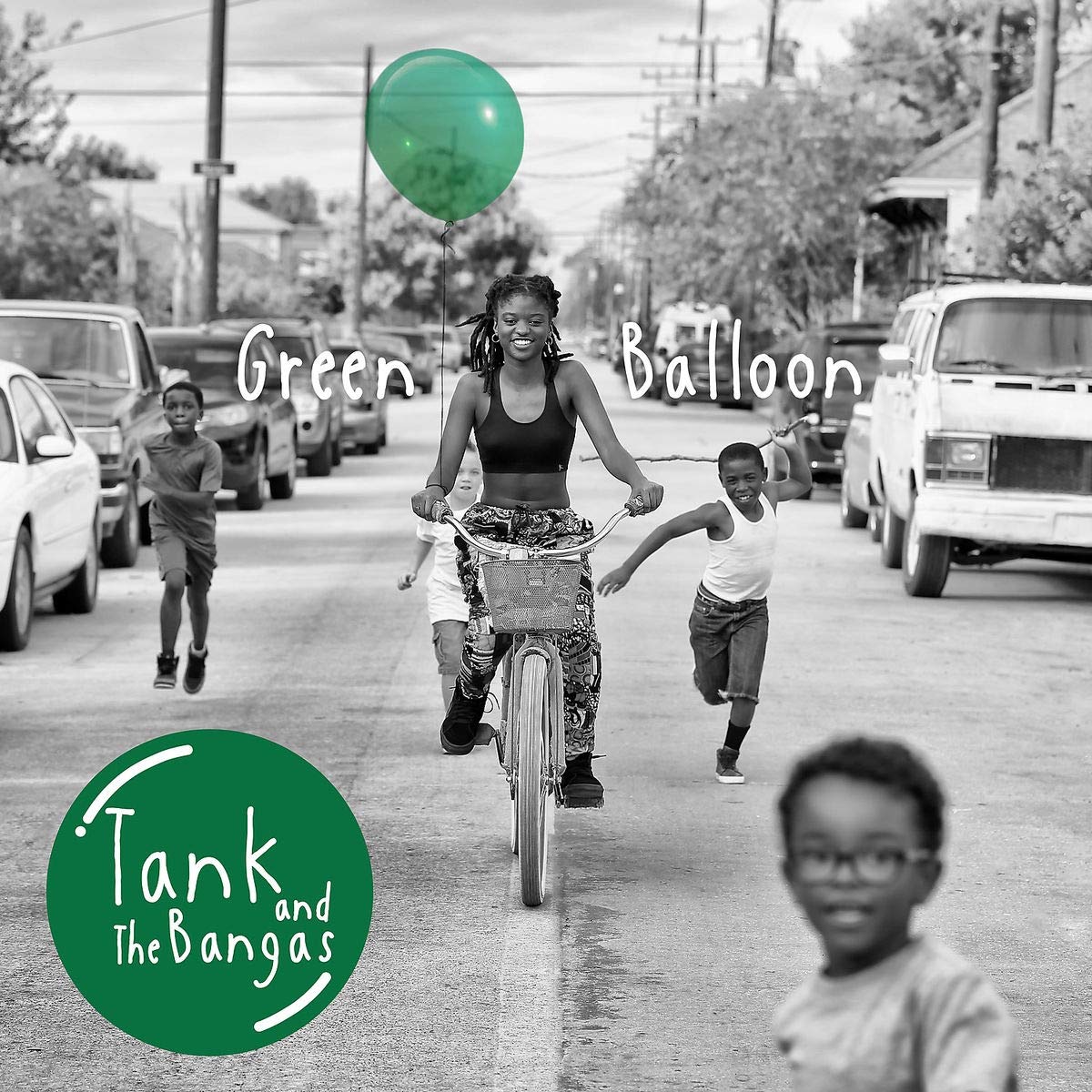 TANK AND THE BANGAS - Green Balloon cover 