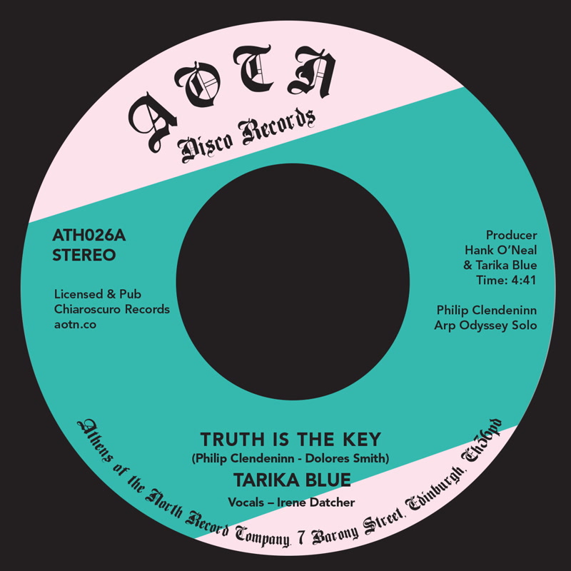 TARIKA BLUE - Truth is the Key / Athens Of The North cover 