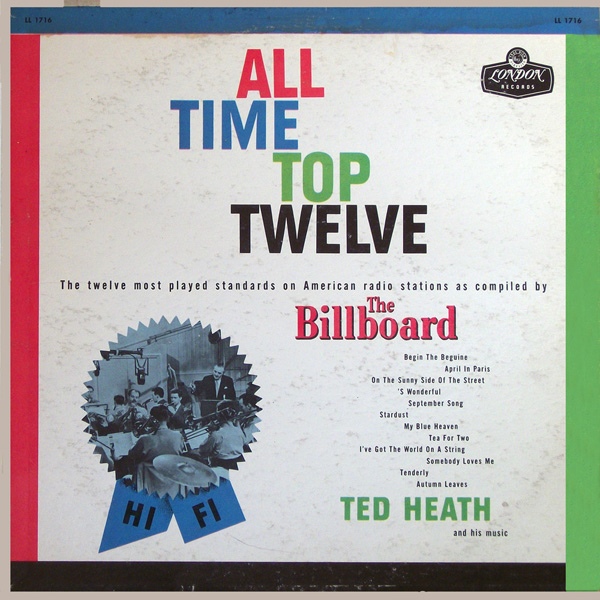 TED HEATH - All Time Top Twelve cover 