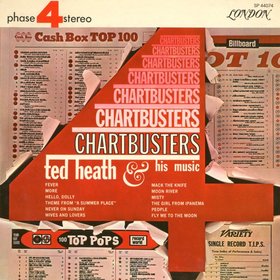 TED HEATH - Chartbusters cover 