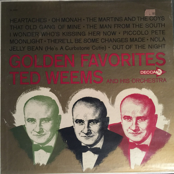 TED WEEMS - Golden Favorites cover 