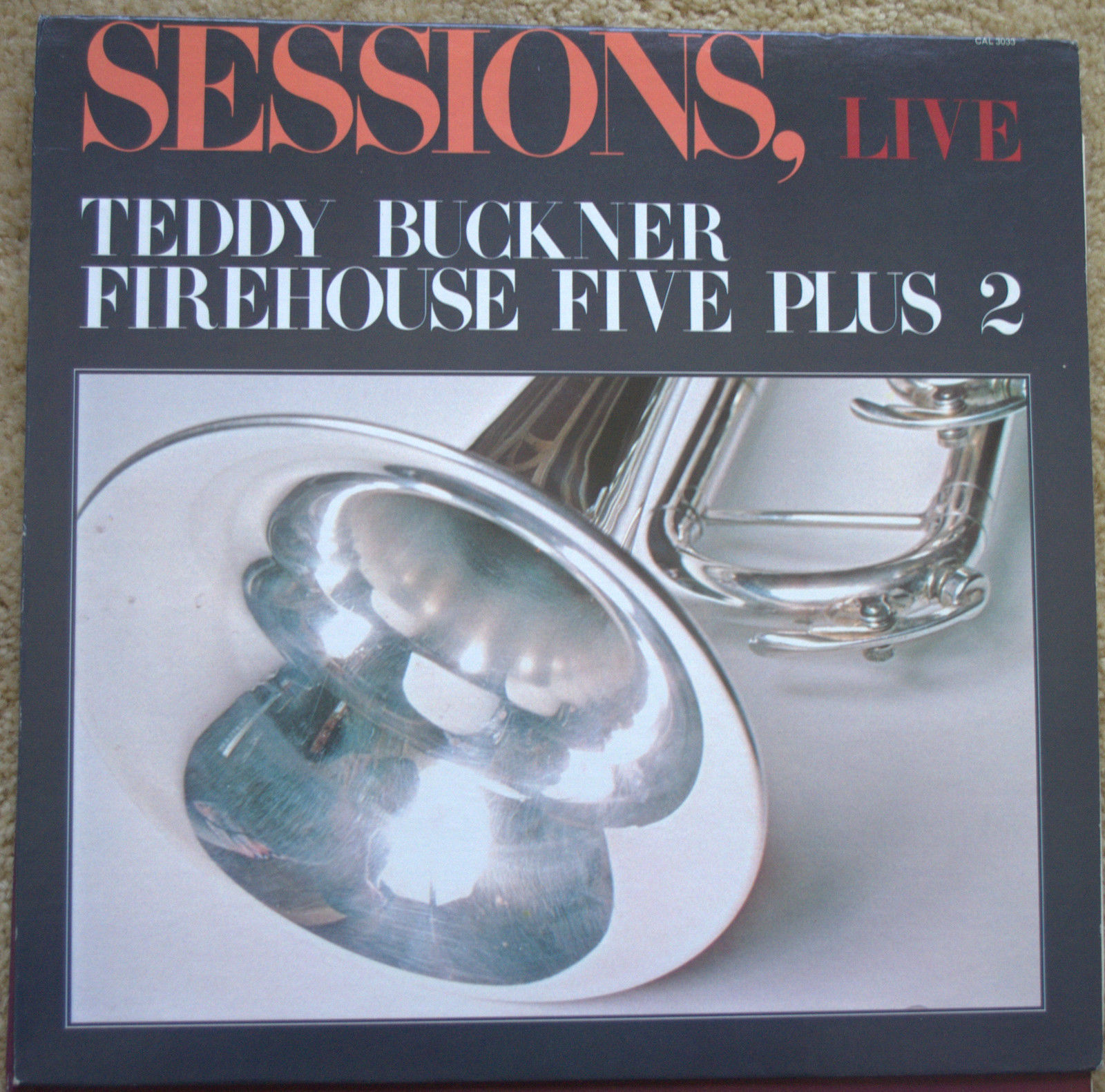 TEDDY BUCKNER - Sessions Live, Teddy Buckner/Firehouse Five Plus 2 cover 