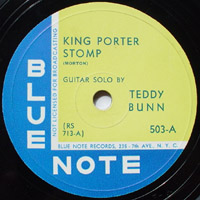 TEDDY BUNN - King Porter Stomp / Bachelor Blues cover 