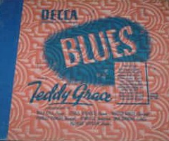 TEDDY GRACE - Decca Presents An Album Of Blues Sung By Teddy Grace cover 