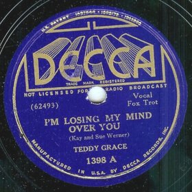 TEDDY GRACE - I'm Losing My Mind Over You / Rock It for Me cover 