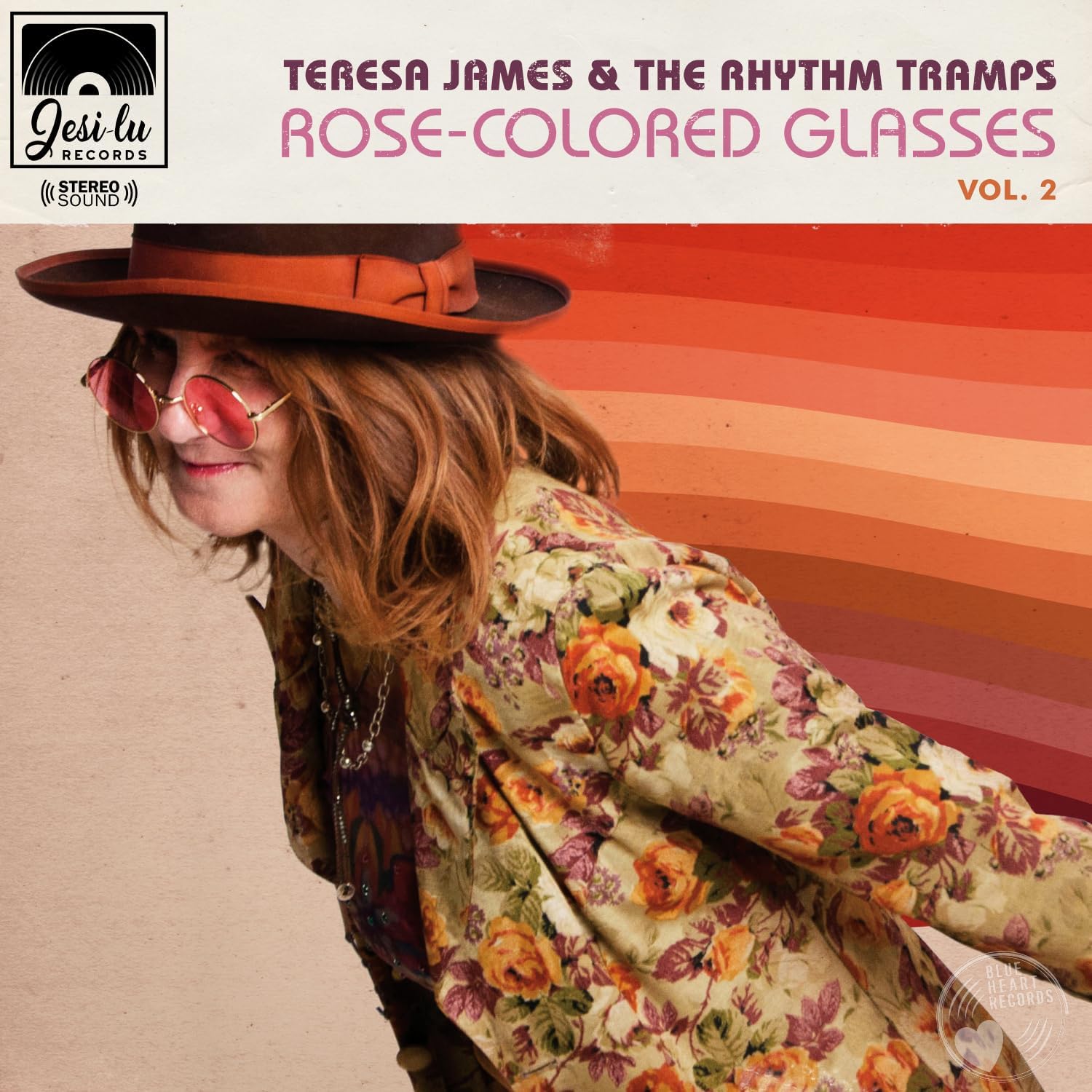 TERESA JAMES - Teresa James & Rhythm Tramps : Rose Colored Glasses V. 2 cover 
