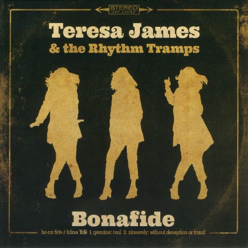 TERESA JAMES - Teresa James & the Rhythm : Tramps Bonafide cover 