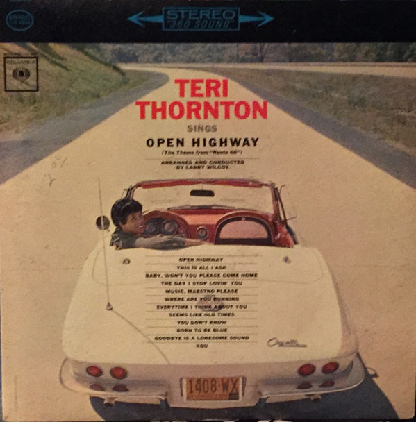 TERI THORNTON - Teri Thornton Sings Open Highway cover 