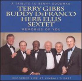 TERRY GIBBS - Memories of You: A Tribute to Benny Goodman cover 