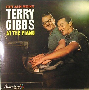 TERRY GIBBS - Steve Allen Presents Terry Gibbs At The Piano cover 