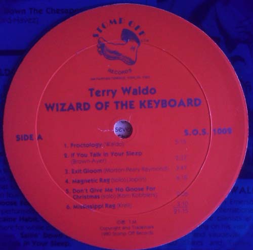 TERRY WALDO - Wizard Of The Keyboard cover 