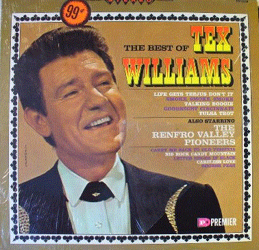 TEX WILLIAMS - Tex Williams Also Starring Renfro Valley Pioneers : The Best Of Tex Williams cover 