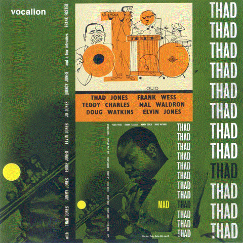 THAD JONES - Mad Thad & Olio cover 
