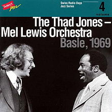 THAD JONES / MEL LEWIS ORCHESTRA - Basel 1969 cover 