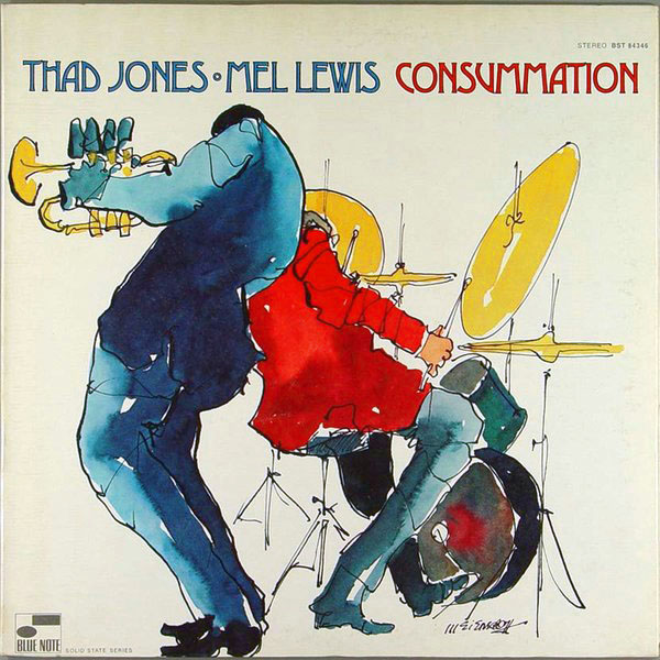 THAD JONES / MEL LEWIS ORCHESTRA - Consummation cover 