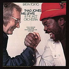 THAD JONES / MEL LEWIS ORCHESTRA - Live in Tokyo cover 