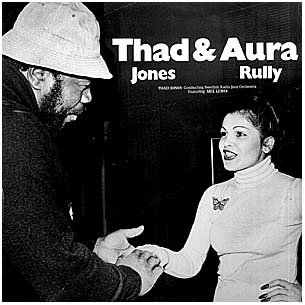 THAD JONES - Thad Jones & Aura Rully ‎: Thad And Aura cover 