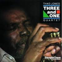 THAD JONES - Thad Jones Quartet ‎: Three And One cover 