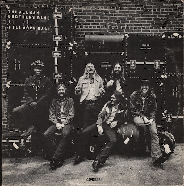 THE ALLMAN BROTHERS BAND - At Fillmore East cover 