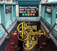 THE ALLMAN BROTHERS BAND - Beacon Theatre New York march 18 2014 cover 