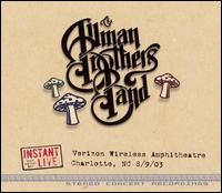 THE ALLMAN BROTHERS BAND - Instant Live, Verizon Wireless Amphitheatre, Charlotte, NC, 8/9/03 cover 