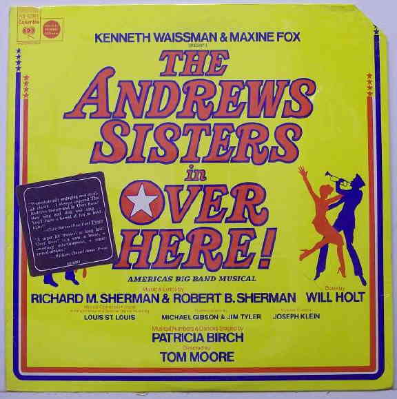 THE ANDREWS SISTERS - Over Here! cover 