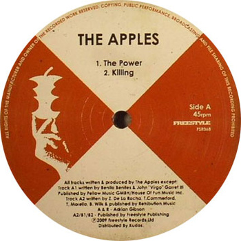 THE APPLES - The Power EP cover 