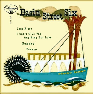 THE BASIN STREET SIX - River Boat cover 
