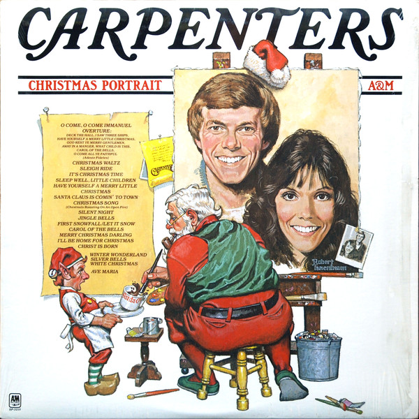 THE CARPENTERS - Christmas Portrait cover 