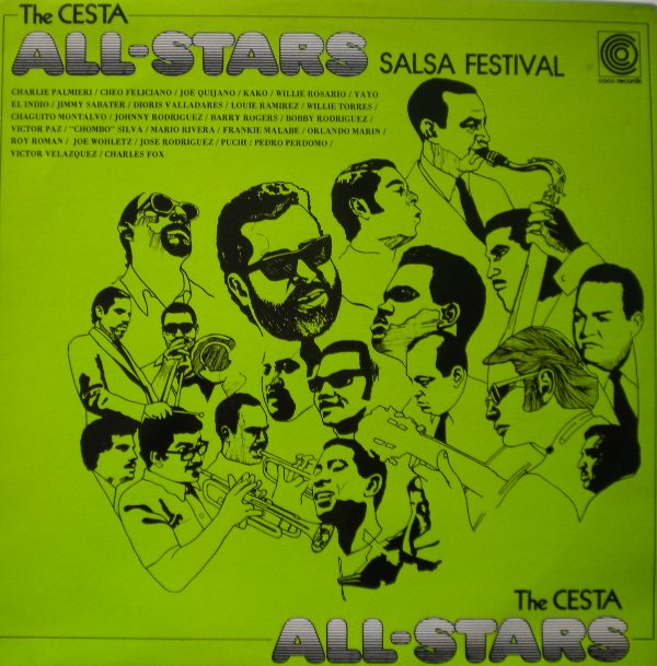 THE CESTA ALL STARS - Salsa Festival cover 
