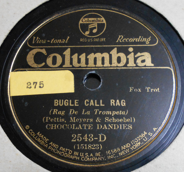 THE CHOCOLATE DANDIES - Bugle Call Rag / Dee Blues cover 