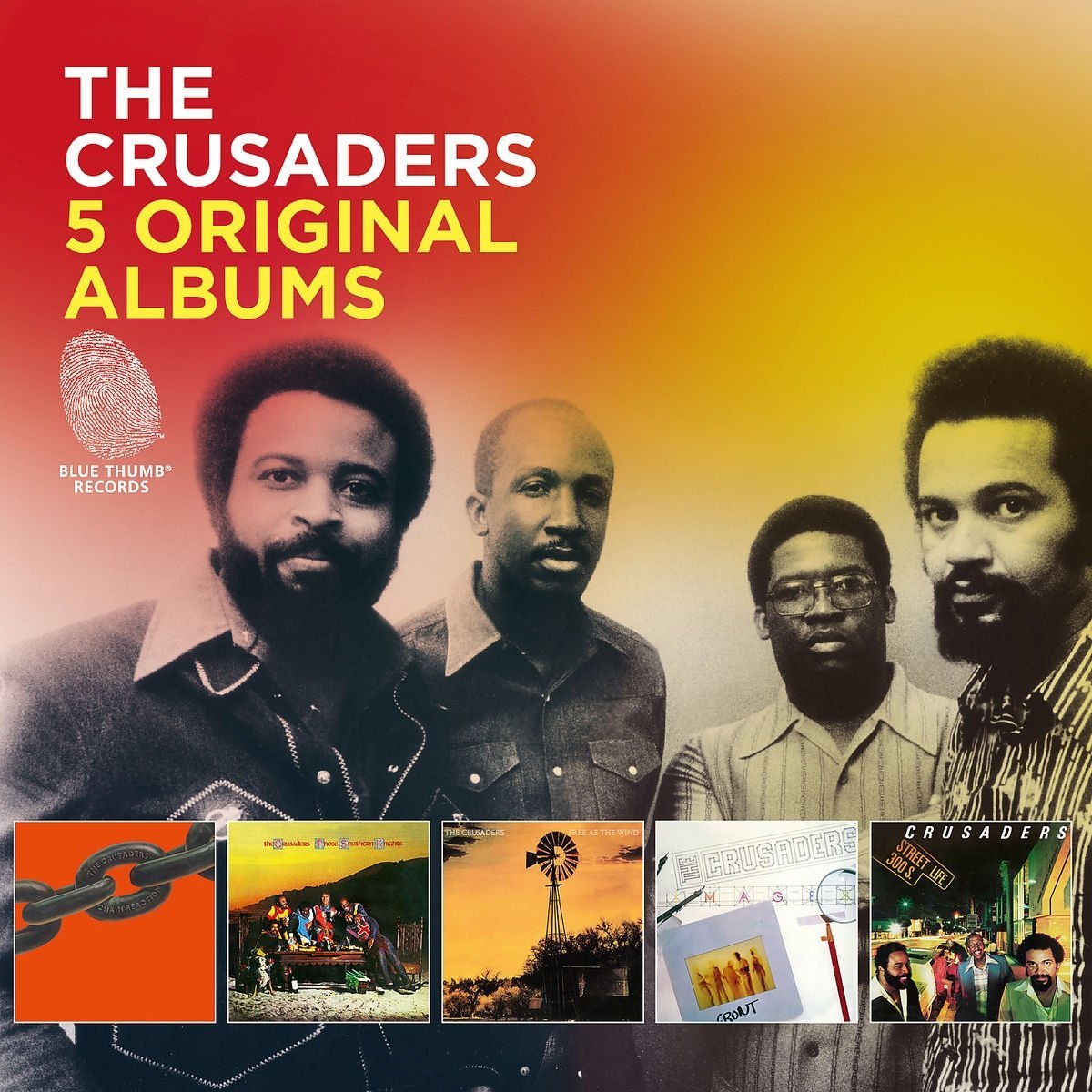 THE CRUSADERS - 5 Original Albums cover 
