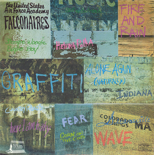 THE FALCONAIRES (UNITED STATES AIR FORCE ACADEMY FALCONAIRES) - Graffiti cover 