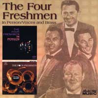THE FOUR FRESHMEN - In Person/Voices And Brass cover 