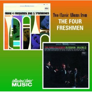 THE FOUR FRESHMEN - More 4 Freshmen and 5 Trombones/In Person, Vol.2 cover 
