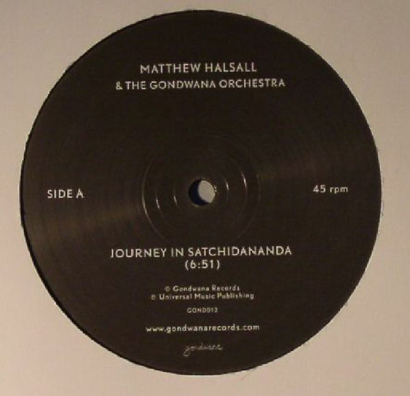 THE GONDWANA ORCHESTRA - Matthew Halsall & The Gondwana Orchestra ‎: Journey In Satchidananda / Blue Nile cover 