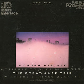 THE GREAT JAZZ TRIO - N.Y.Sophisticate: A Tribute to Duke Ellington cover 