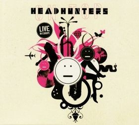THE HEADHUNTERS - On Top: Live in Europe cover 