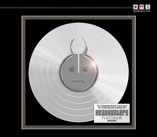 THE HEADHUNTERS - Platinum cover 