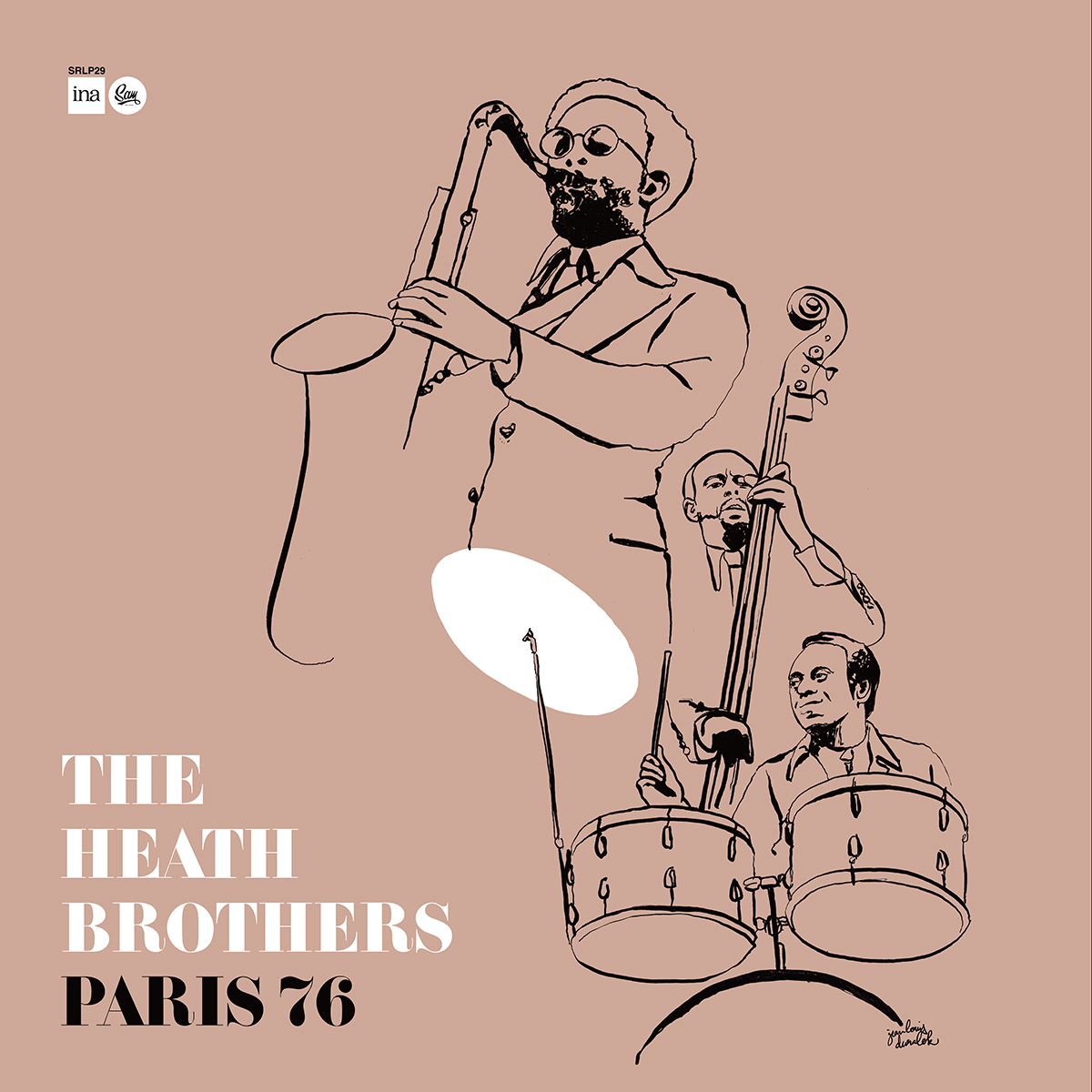 THE HEATH BROTHERS - Paris ‘76 cover 