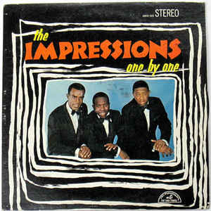 THE IMPRESSIONS - One By One cover 
