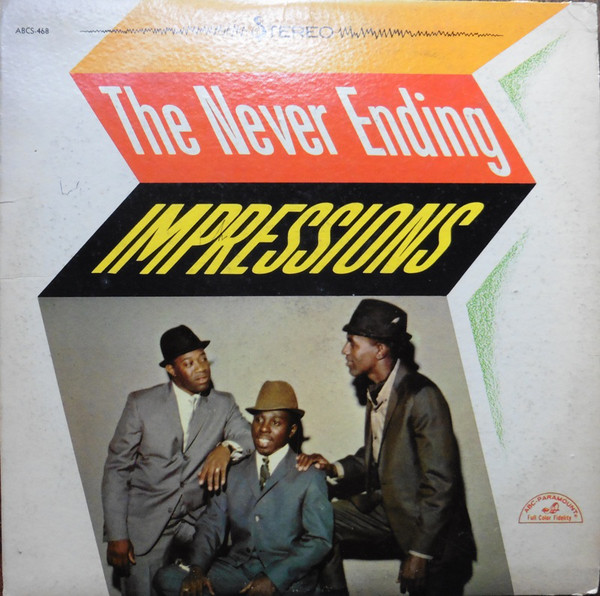 THE IMPRESSIONS - The Never Ending Impressions cover 