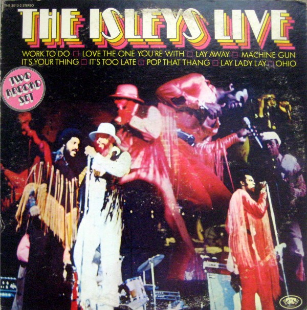 THE ISLEY BROTHERS - The Isleys Live cover 