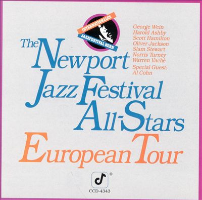 THE NEWPORT JAZZ FESTIVAL ALL-STARS / GEORGE WEIN & THE NEWPORT ALL-STARS - European Tour cover 