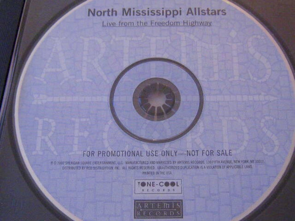 NORTH MISSISSIPPI ALL-STARS - Live From The Freedom Highway cover 