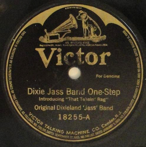 THE ORIGINAL DIXIELAND JAZZ BAND - Dixieland Jass Band One Step / Livery Stable Blues cover 