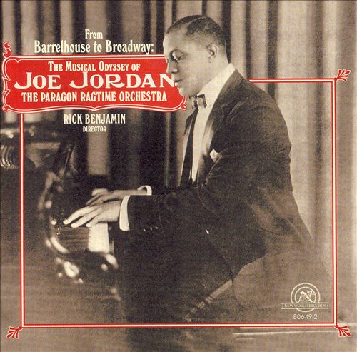 THE PARAGON RAGTIME ORCHESTRA - From Barrelhouse to Broadway: The Musical Odyssey of Joe Jordan cover 